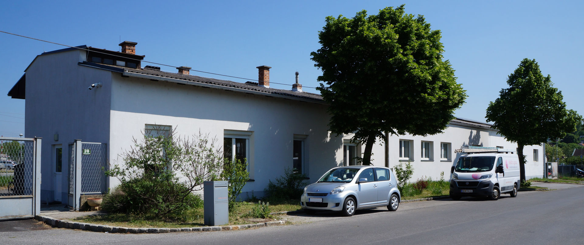 Außenansicht Firmengebäude Elektro Grosz